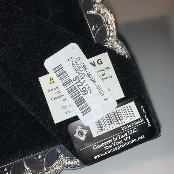 Concepts In Time Red Silver Picture Frame One Size - Picture 3 of 6